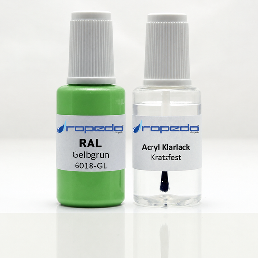 Lackstift-Set für RAL 6018GL Gelbgrün