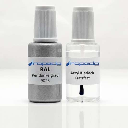 Lackstift-Set für RAL 9023 Perldunkelgrau
