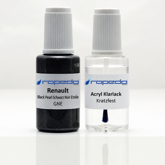Lackstift-Set für Renault GNE Black Pearl Schwarz Noir Etoile