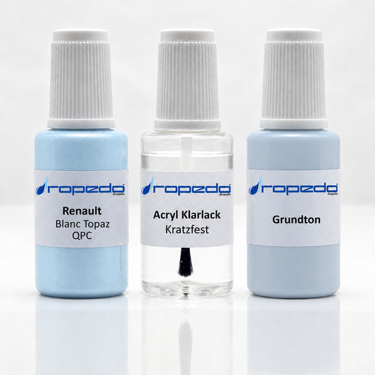 Lackstift-Set für Renault QPC Blanc Topaz