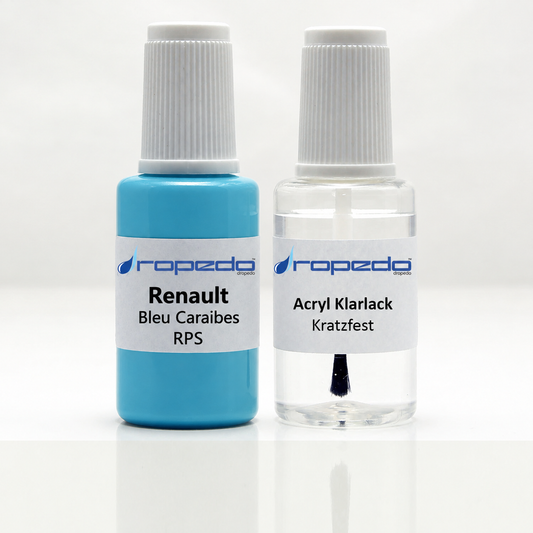 Lackstift-Set für Renault RPS Bleu Caraibes