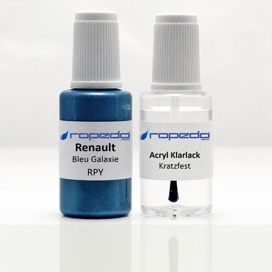 Lackstift-Set für Renault RPY Bleu Galaxie