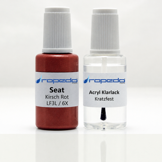 Lackstift-Set für Seat 6X Kirsch Rot