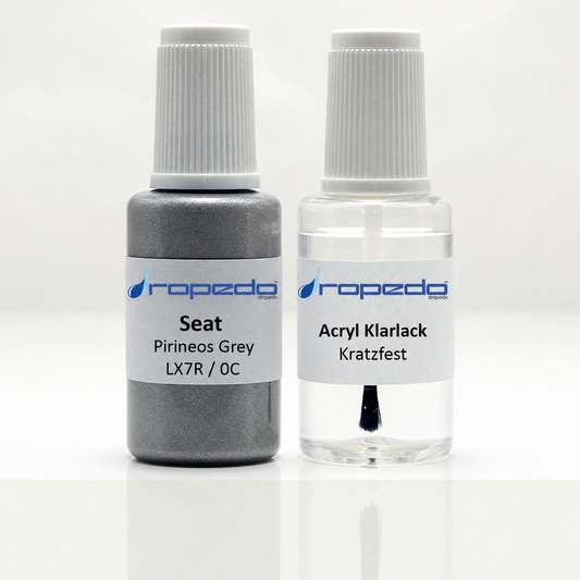 Lackstift-Set für Seat 0C Monsungrau Pirineos Grey