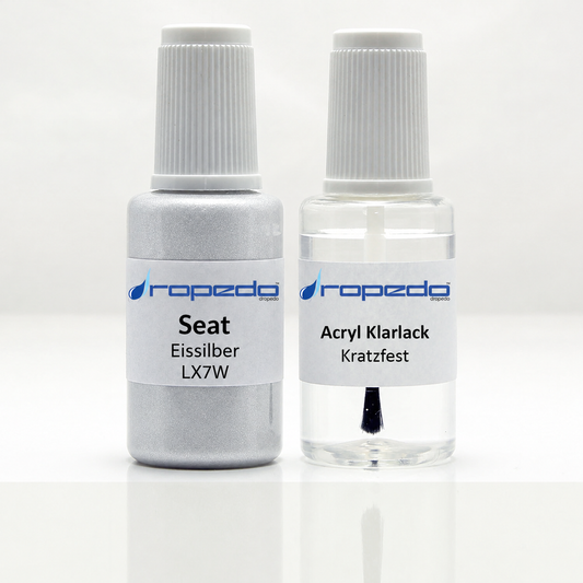 Lackstift-Set für Seat LX7W Eissilber Estrella Silver