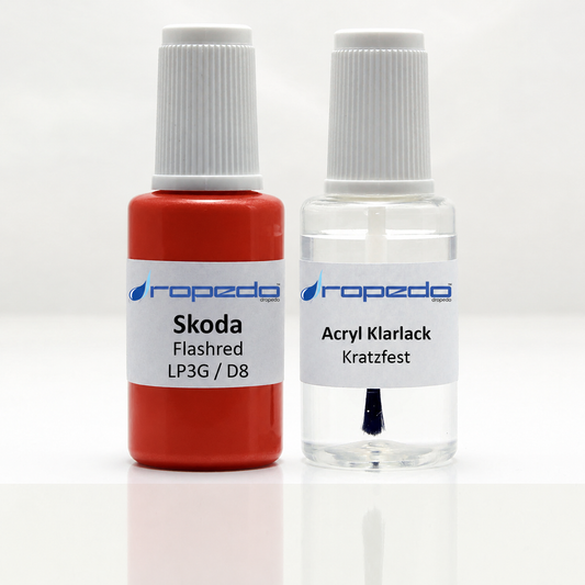 Lackstift-Set für Skoda D8 Flashred