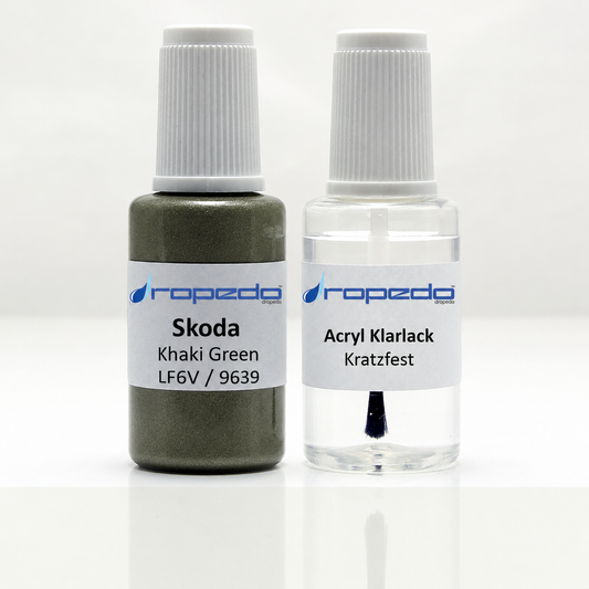 Lackstift-Set für Skoda 9639 Zelena Khaki Khaki Green