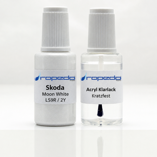 Lackstift-Set für Skoda 2Y Bila Moon Moon White