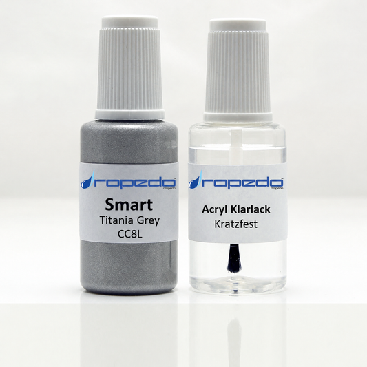 Lackstift-Set für Smart CC8L Titania Grey