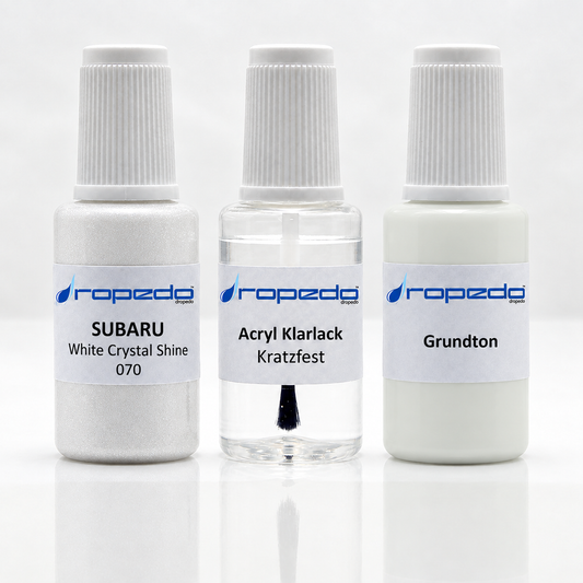 Lackstift-Set für Subaru 070 White Crystal Shine