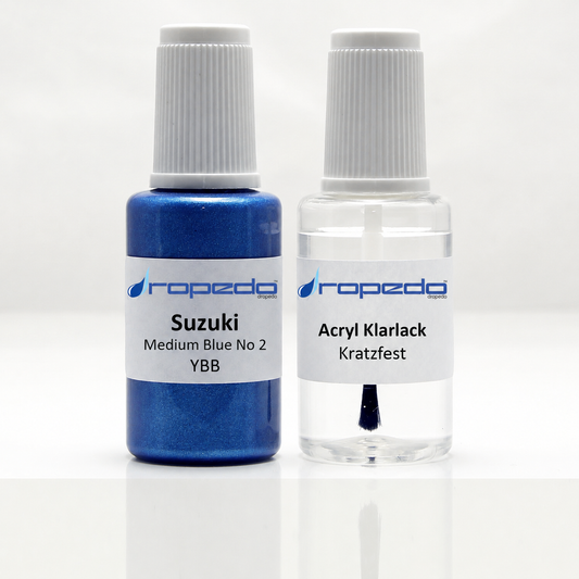 Lackstift-Set für Suzuki YBB Medium Blue No 2