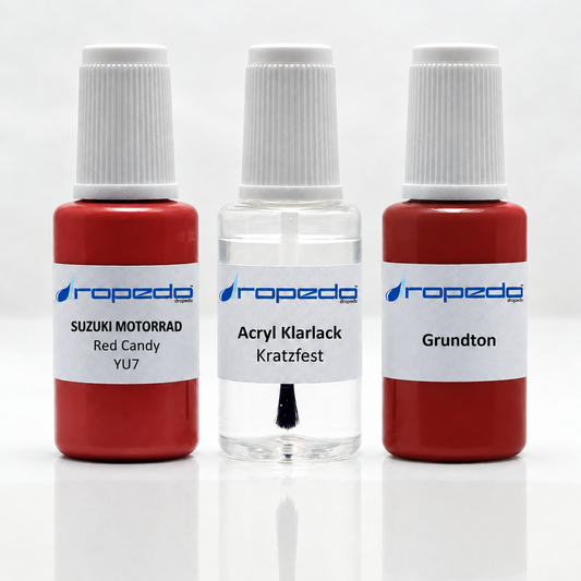 Lackstift-Set für Suzuki YU7 Red Candy