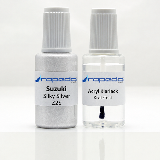 Lackstift-Set für Suzuki Z2S Silky Silver