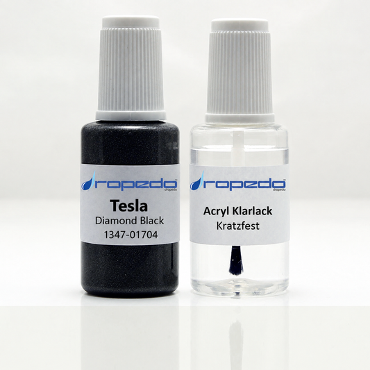 Lackstift-Set für Tesla 134701704 Diamond Black