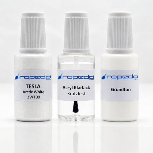 Lackstift-Set für Tesla 3WT00 Arctic White