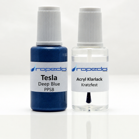 Lackstift-Set für Tesla PPSB Ocean Blue Deep Blue