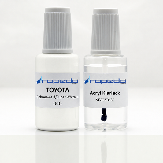 Lackstift-Set für Toyota 040 Schneeweiß/Super White II