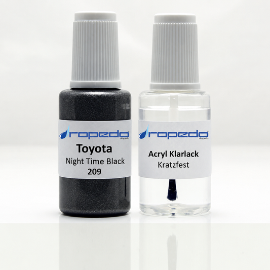 Lackstift-Set für Toyota 209 Mysticschwarz Night Time Black
