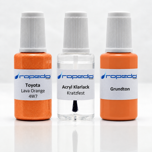 Lackstift-Set für Toyota 4W7 Lava Orange