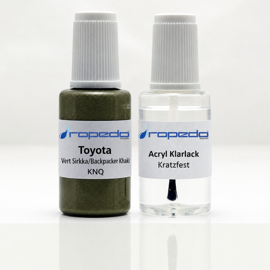 Lackstift-Set für Toyota KNQ Vert Sirkka/Backpacker Khaki