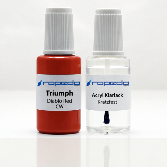 Lackstift-Set für Triumph CW Diablo Red