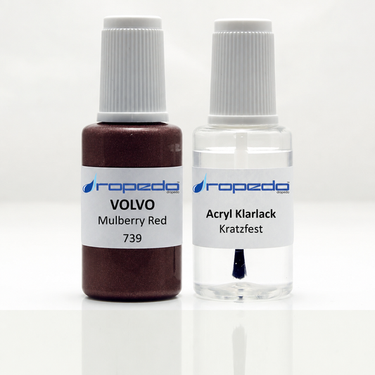 Lackstift-Set für Volvo 739 Mulberry Red