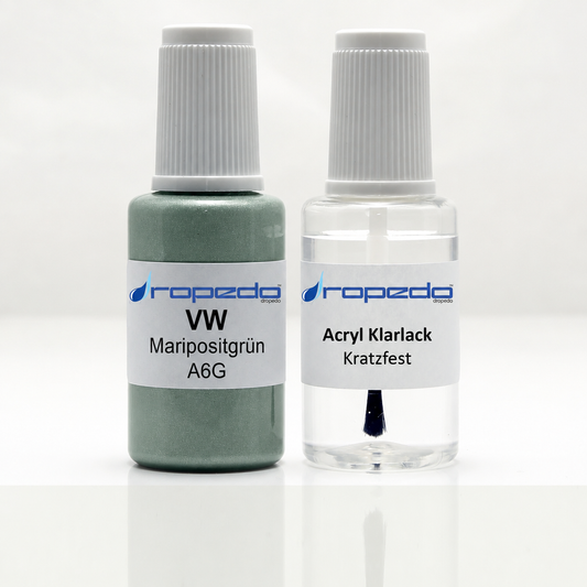 Lackstift-Set für VW LA6G Maripositgrün