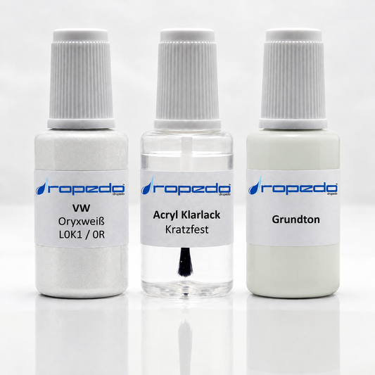 Lackstift-Set für VW 0K1 Oryxweiß