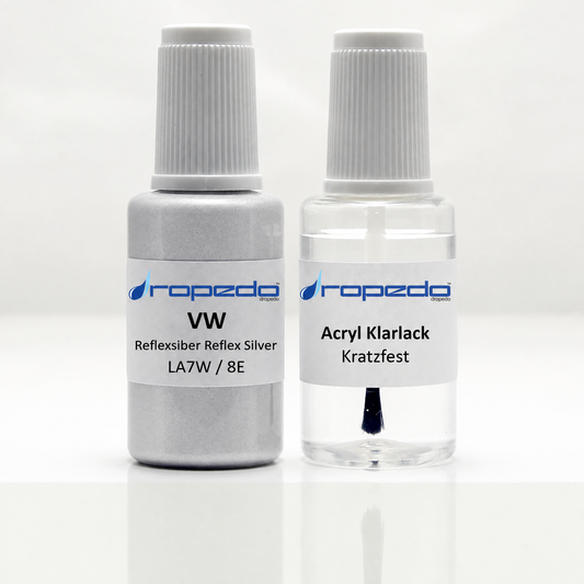 Lackstift-Set für VW 8E Reflexsilber Reflex Silver