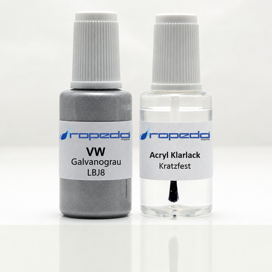 Lackstift-Set für VW LBJ8 Galvanograu