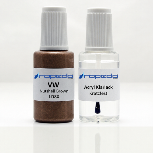 Lackstift-Set für VW LD8X Nutshell Brown
