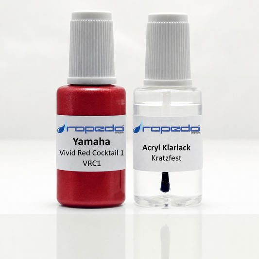 Lackstift-Set für Yamaha VRC1 Vivid Red Cocktail 1