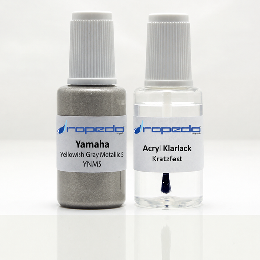 Lackstift-Set für Yamaha YNM5 Yellowish Gray Metallic 5