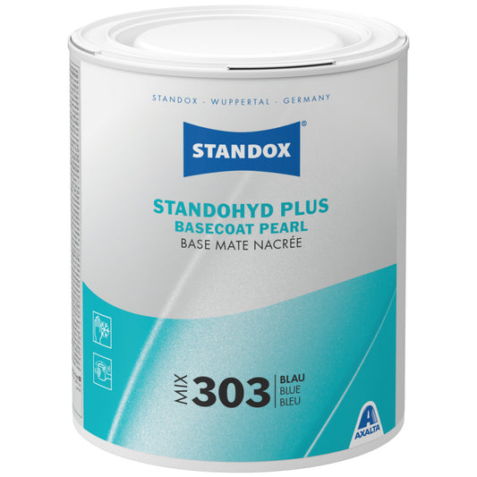Standox Standohyd PLUS Basislack MIX 303 Pearl, Blau 1L Dose
