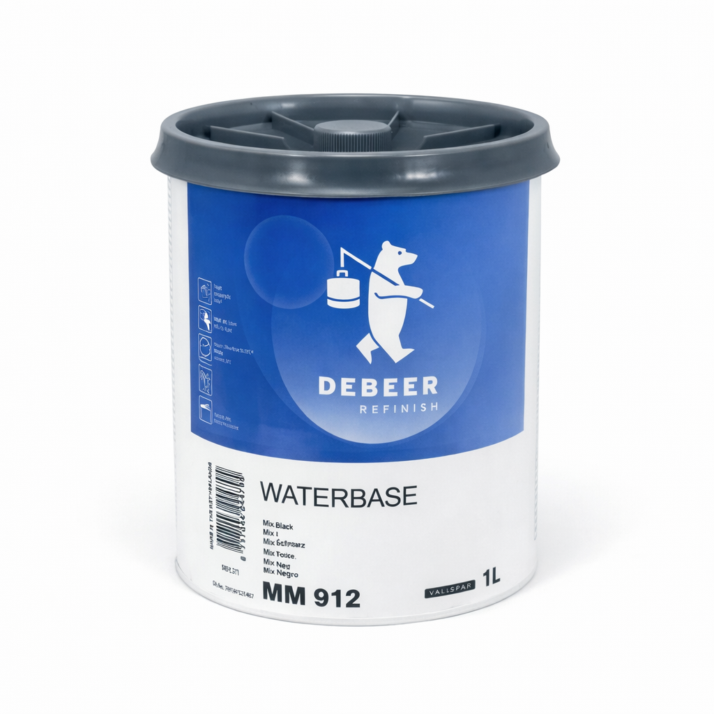 DeBeer MM 912 Basislack Mix Schwarz 1L