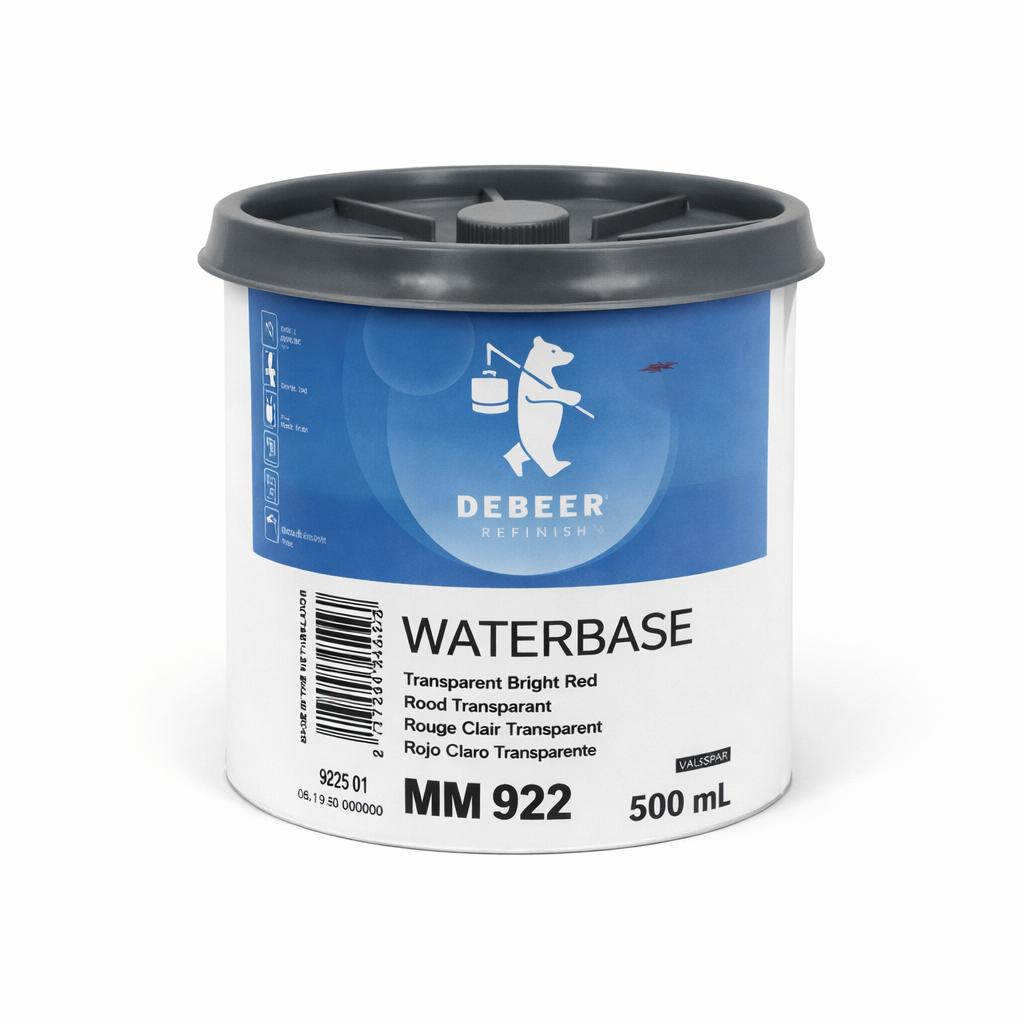 DeBeer MM 922 Basislack Hellrot Transparent 0,5L