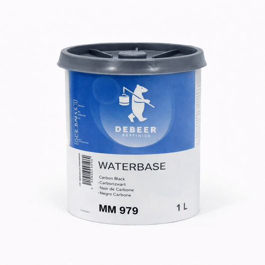 DeBeer MM 979 Basislack Super Jet Schwarz 1L