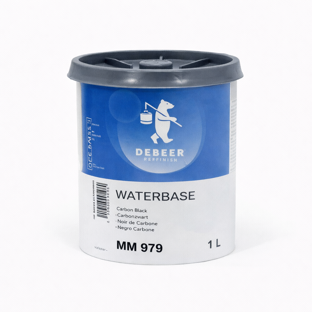 DeBeer MM 979 Basislack Super Jet Schwarz 1L