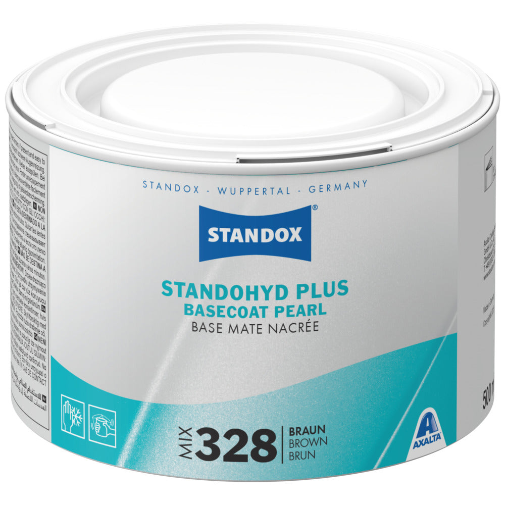 Standox Standohyd Plus Basecoat Basislack Mix 328 Braun 0,5L Dose