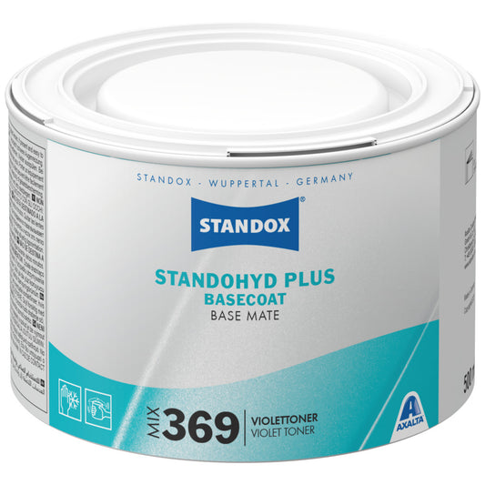 Standox Standohyd Plus Basecoat Basislack Mix 369 Violettoner 0,5L Dose