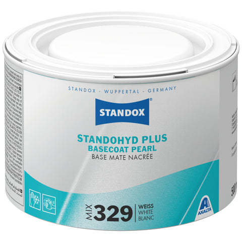 Standox Standohyd PLUS Basecoat Basislack MIX 329 Pearl, Weiß 0,5L Dose