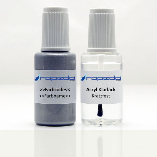Lackstift für Alfa Romeo 328 Blu Zagato 20 ml + Klarlack 20 ml