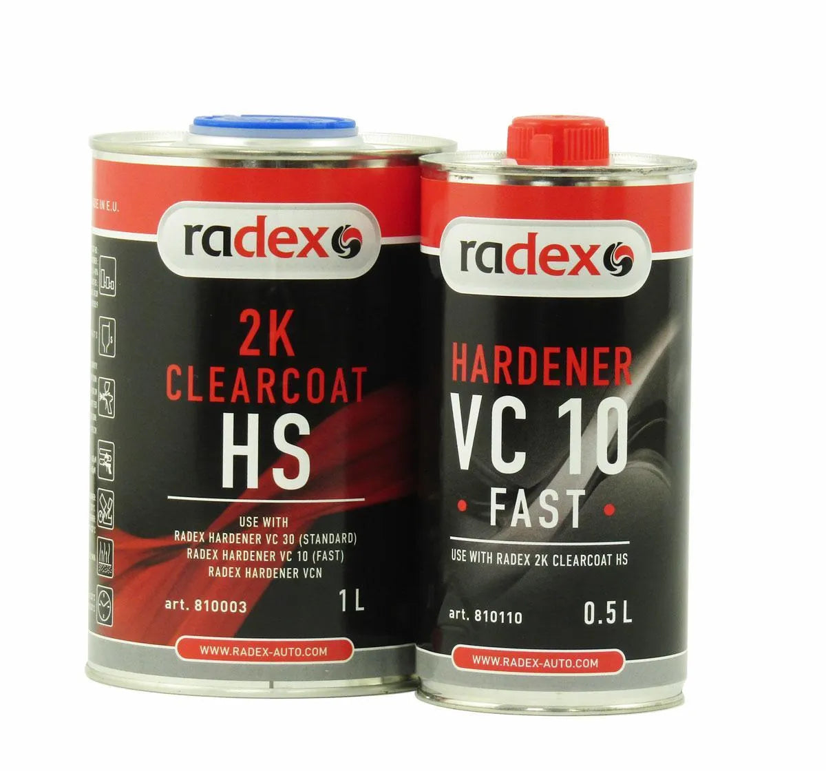 Radex 2K HS Klarlack Set