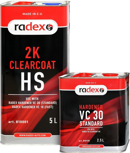 Radex 2K HS Klarlack Set