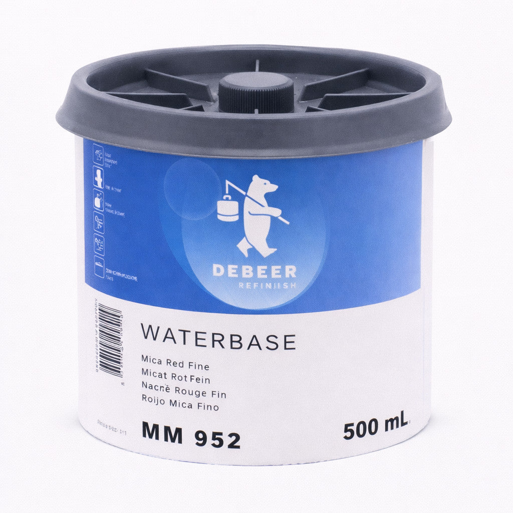 DeBeer MM 952 Basislack Mica Rot Fein 0,5L