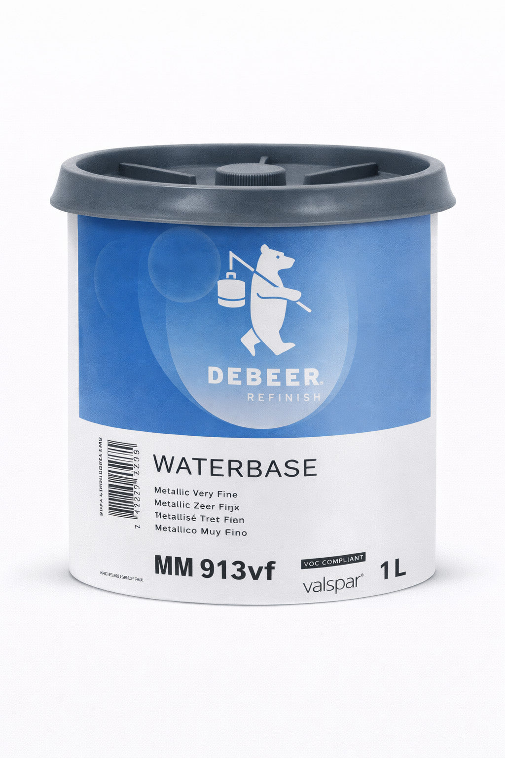 DeBeer MM 913vf Basislack Metallic Sehr Fein 1L