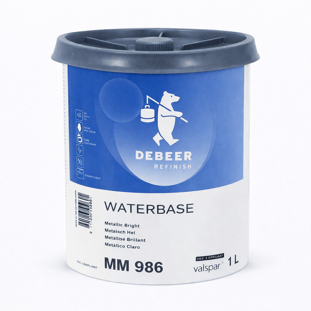 DeBeer MM 986 Basislack Hell Metallic 1L