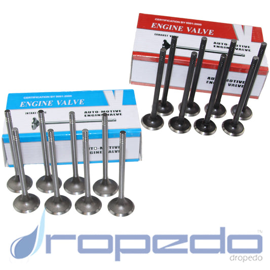 16er Set Einlass und Auslassventile 036109601AL 036109611K