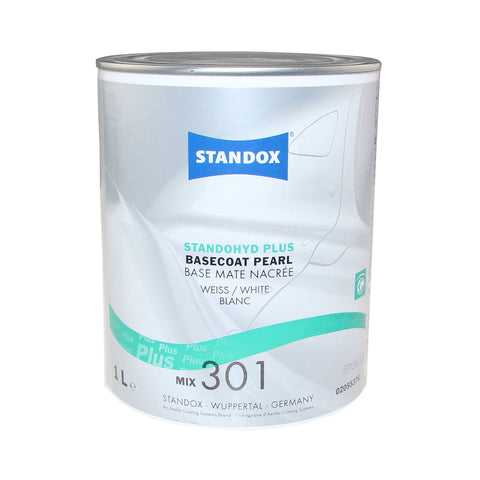 Standox Standohyd PLUS Basislack MIX 301 Pearl, Weiß 1L Dose