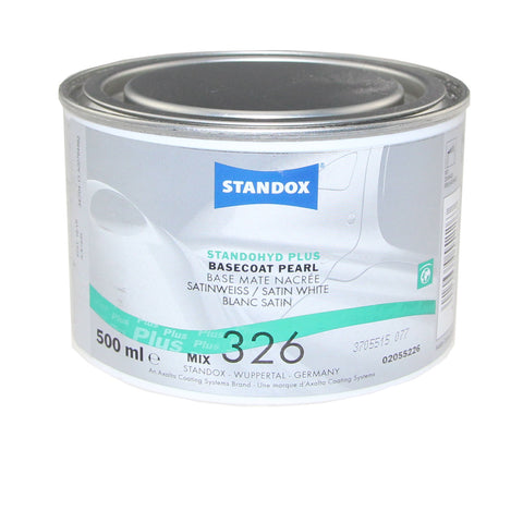 Standox Standohyd PLUS Basislack MIX 326 Satinweiß 0,5L Dose